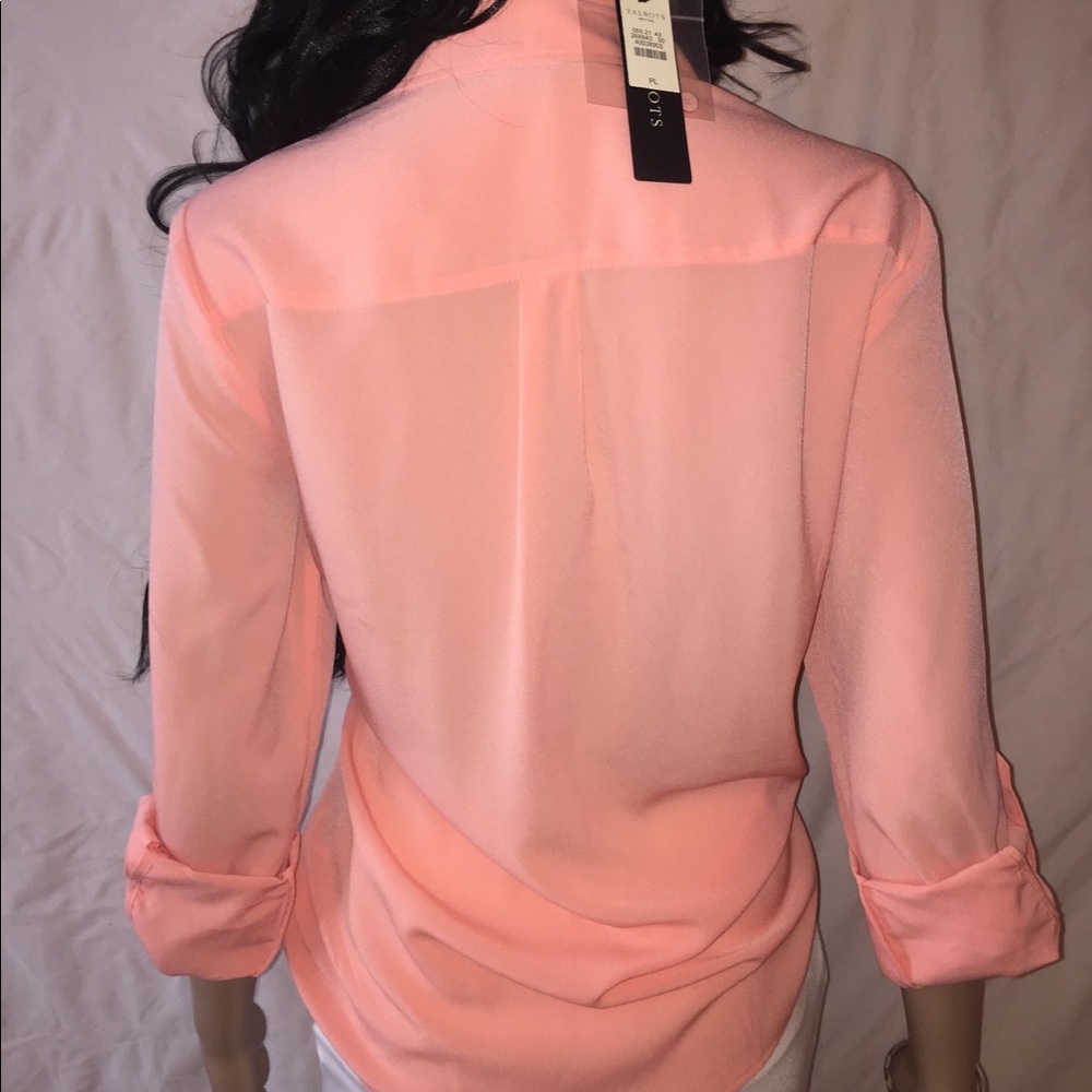 *SOLD*  TALBOTS Button Down  “The Soft Shirt” NWT - Picture 4 of 8